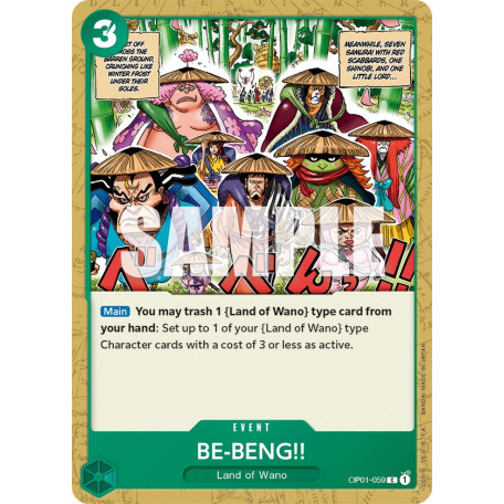 OP01-059 BE-BENG!!