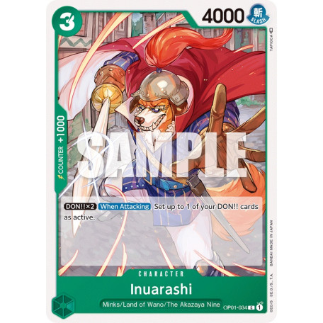 OP01-034 Inuarashi