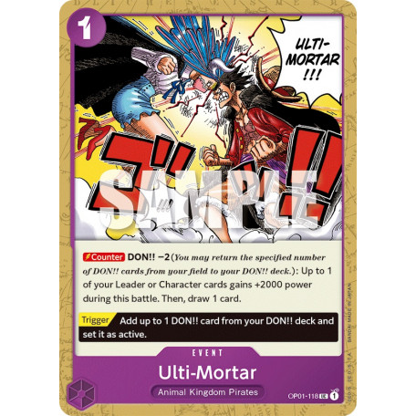 OP01-118 Ulti-Mortar