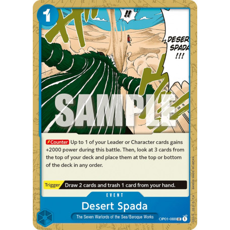 OP01-088 Desert Spada