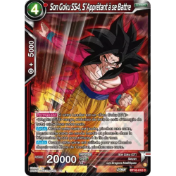 BT18-012 SS4 Son Goku, Preparing to Brawl