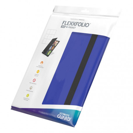 Ultimate Guard  Flexxfolio 360 - 18-Pocket - Portfolio Bleu