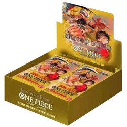 Boite de 24 boosters  Kingdoms of Intrigue - OP04 - One Piece Card Game