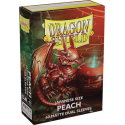 Dragon Shield 60 pochettes - Sleeves format japonais - Peach Dual Matte