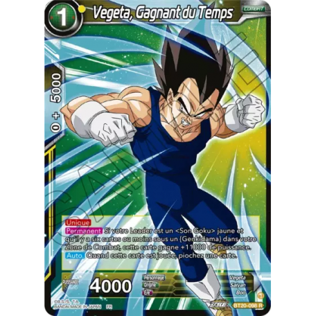 BT20-096 098 Vegeta, Gagnant du Temps