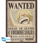 One Piece - Set 2 Chibi Posters - Wanted Zoro & Sanji (52x38)