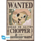 One Piece - Set 2 Chibi Posters - Wanted Brook & Chopper (52x38)