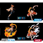 One Piece - Mug Heat Change - 460 ml - Luffy&Ace