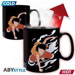 One Piece - Mug Heat Change - 460 ml - Luffy&Ace