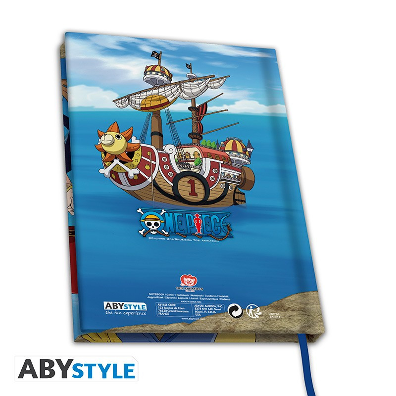 One Piece - Cahier A5 Equipage Luffy