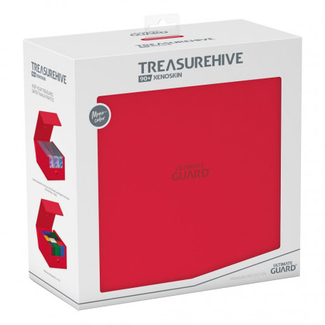 Ultimate Guard Treasurehive 90+ XenoSkin Rouge