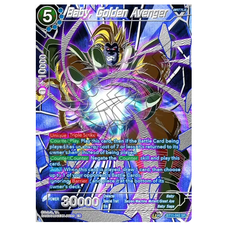 BT11-042 SR - Baby, Golden Avenger