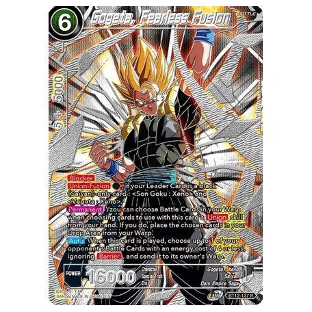 BT12-137 R - Gogeta Fearless Fusion