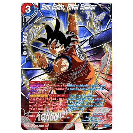 BT10-148 SR - Son Goku, Rival Seeker