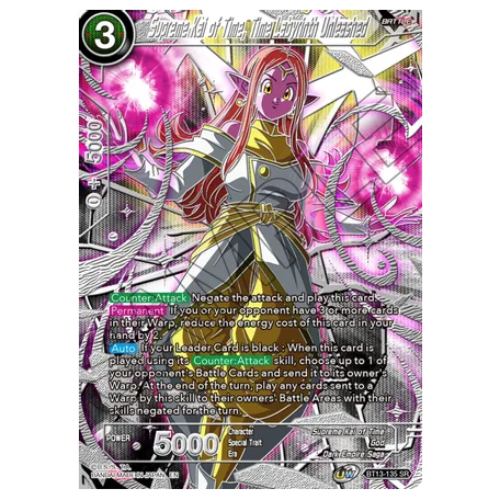 BT13-135 SR - Supreme Kai of Time, Time Labyrinth Unleashed