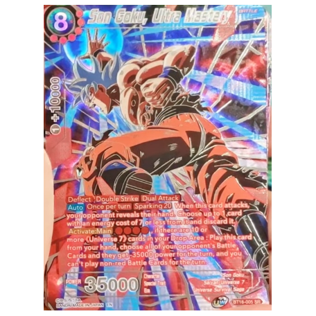 BT16-005 SR - Son Goku, Steadfast Assistance