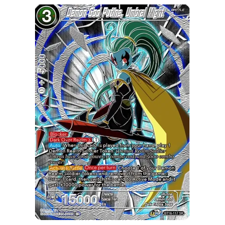 BT16-117 SR  - Demon God Putine, Umbral Might