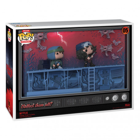 Stranger Things pack 2 POP Moments Deluxe Vinyl figurines Phase Three