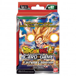 Deck de Démarrage Dragon Ball Super Card Game SD02 Extreme Evolution