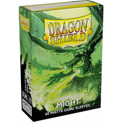 Dragon Shield 60 pochettes - Sleeves format japonais - Might Matte