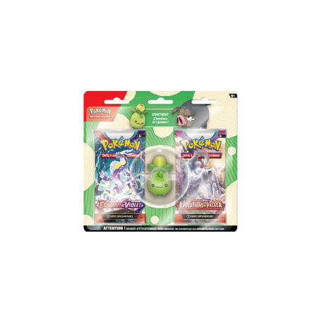 Pokémon - Rentrée des Classes Pack Gommes + 2 boosters