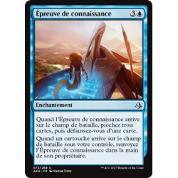 Épreuve de connaissance / Trial of Knowledge