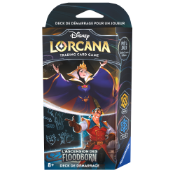 Disney Lorcana : Deck de Démarrage Reine Gaston - Chapitre 2 - L'Ascension des Floodborn