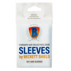 100 Protèges Cartes Taille Standard 63x88mm - Beckett Shield