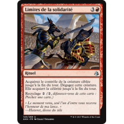Limites de la solidarité / Limits of Solidarity