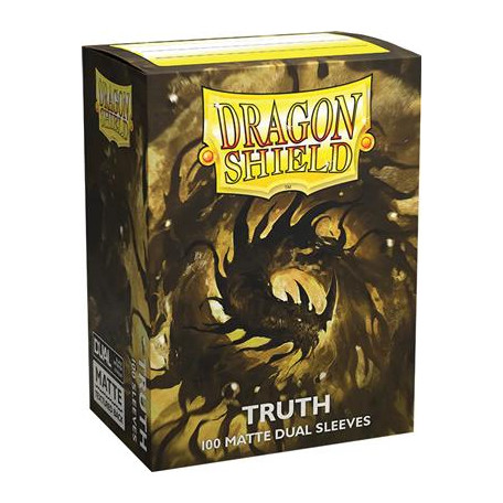 Protèges cartes - Deck Box x100 - Dual Matte "Truth"