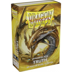 Dragon Shield 60 pochettes - Sleeves format japonais - Truth Dual Matte