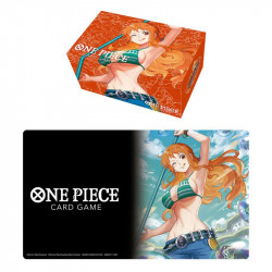 One Piece CG - Tapis de jeu et Boîte de rangement - Ace/Sabo/Luffy