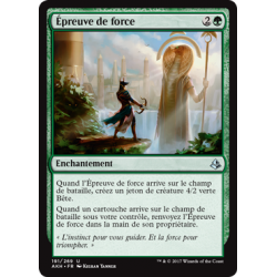 Épreuve de force / Trial of Strength