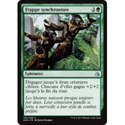 Frappe synchronisée / Synchronized Strike