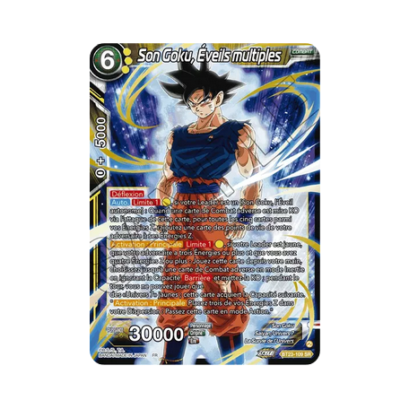 BT23-109-SR Son Goku, Éveils multiples