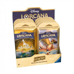 Disney Lorcana : Lot 2 starters Chapitre 3 - Les Terres d'Encres  - Précommande à partir du 01/02/2024