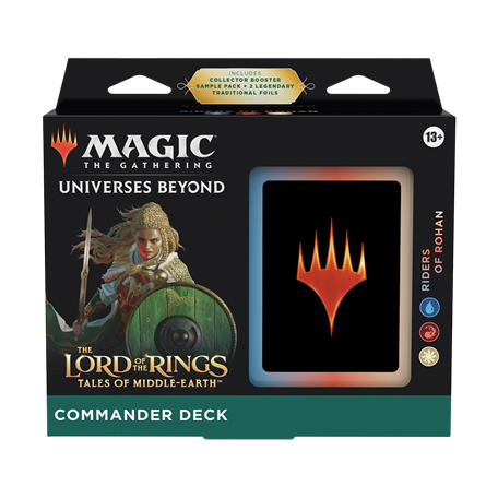 Lot en VO des 4 decks commander - The Lord of the Rings: Tales of Middle-earth