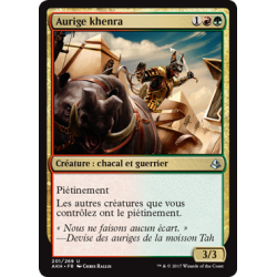 Aurige khenra / Khenra Charioteer
