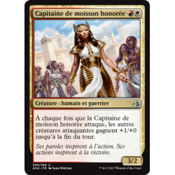 Capitaine de moisson honorée / Honored Crop-Captain