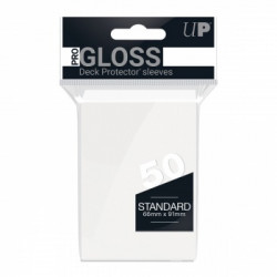Protèges cartes  X50 - Blanc - Standard Size