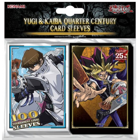 Protège-cartes - Yu-Gi-oH! JCC - u-Gi-Oh Yugi & Kaiba Quarter Century