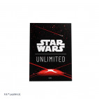 Sleeves double Pack Space Red - Black Star Wars™: Unlimited