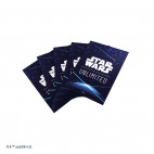 Sleeves double Pack Space Blue - Black Star Wars™: Unlimited