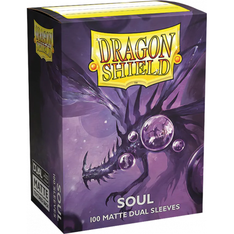 Protèges cartes - Deck Box x100 -  Dual Matte Soul