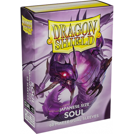Dragon Shield 60 pochettes - Sleeves format japonais - Soul Matte