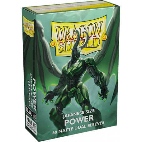 Dragon Shield 60 pochettes - Sleeves format japonais - Power Matte