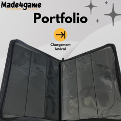 Portfolio 360 Noir - Made4Game  - 18-Pocket - Noir