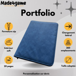 Portfolio 360 Bleu - Made4Game  - 18-Pocket