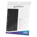 Ultimate Guard 18-Pocket Pages Side-Loading Noir x10