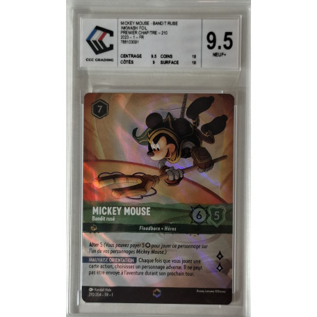 Mickey Mouse, Bandit rusé